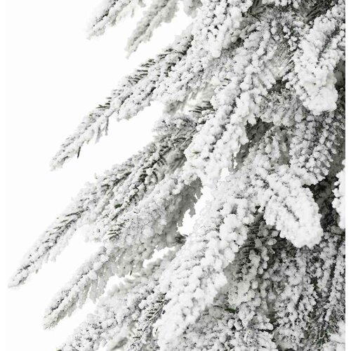 VidaXL Božićno drvce s 300 LED svjetlima Bijelo 210 cm PE i čelik Slike