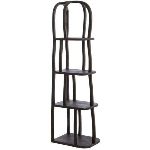 Light & Living Regal od masivnog manga u tamnoj prirodnoj boji 53x175x40 cm Lowe &ndash; Cijene