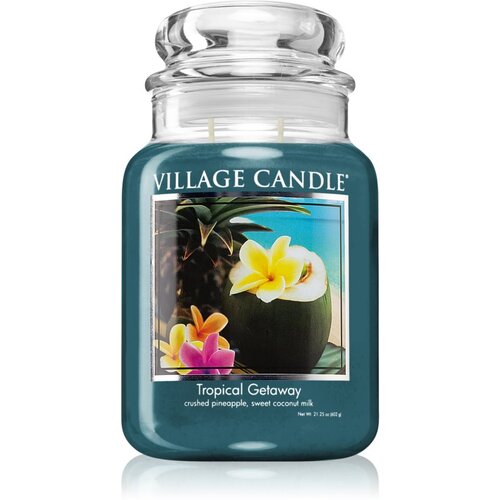 Village Candle Tropical Gateway di&amp;scaron;eča sveča (Glass Lid) 602 g Slike
