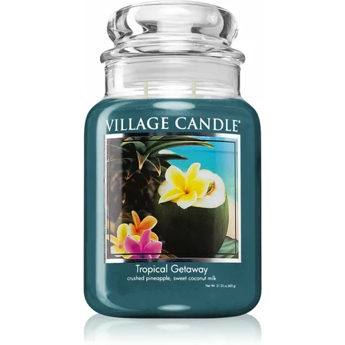Village Candle Tropical Gateway mirisna svijeća (Glass Lid) 602 g