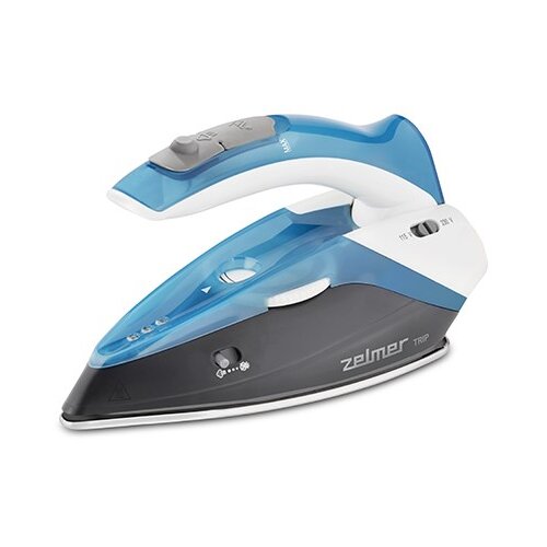 Zelmer ZIR0500 Dry &amp;amp; Steam iron Stainless Steel soleplate 1100 W Black, Blue, White Slike