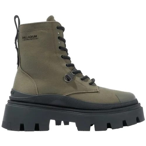 Palladium Škornji Pallasquad CVS - Olive Night Zelena