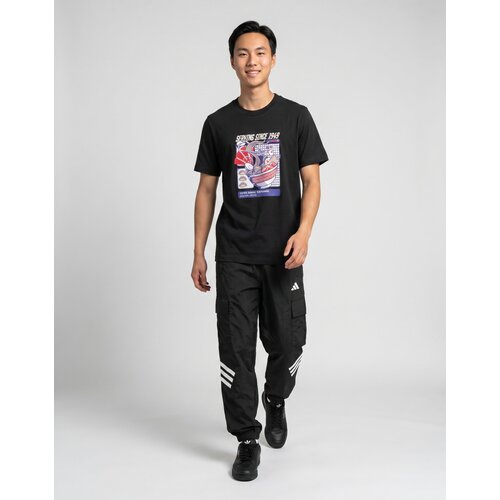 Adidas Majice s kratkimi rokavi RAMEN GRAPHIC T-SHIRT JUNIOR Črna Slike