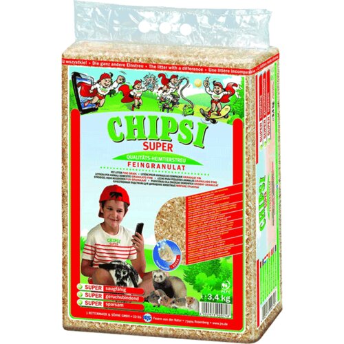 Chipsi Super, stelja za glodavce - drvene strugotine, 60 l / 3.4 kg Cijene