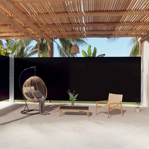  Uvlačiva bočna tenda crna 220 x 1000 cm Cijene