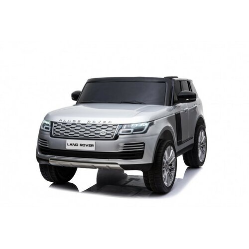 Land Rover Dvosed 4x4 Licencirani sa kožnim sedištima i mekim gumama - Sivi Slike