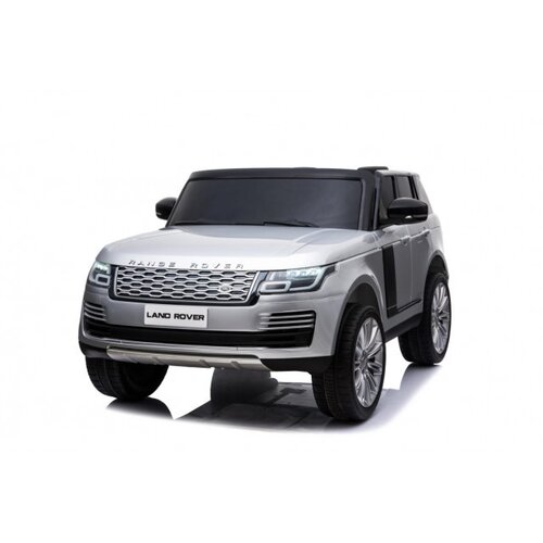 Land Rover Dvosed 4x4 Licencirani sa kožnim sedištima i mekim gumama - Sivi Cene