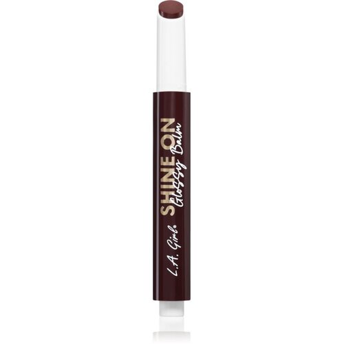L.A. Girl Cosmetics Shine On balzam za sijoče ustnice z vlažilnim učinkom odtenek Bitten Cherry 2 g Slike