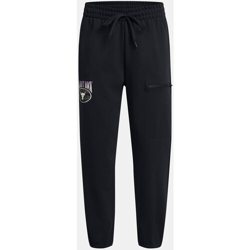 Under Armour Pjt Rck Q1 HW Terry Pant Black Sweatpants Slike