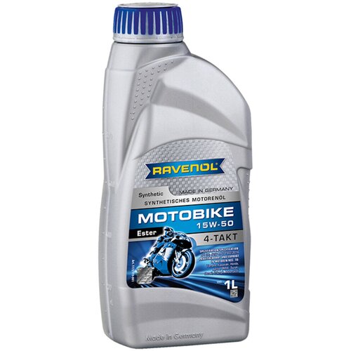 RAVENOL Motorno ulje Motobike 4-T Ester 15W-50, 1 l Cene