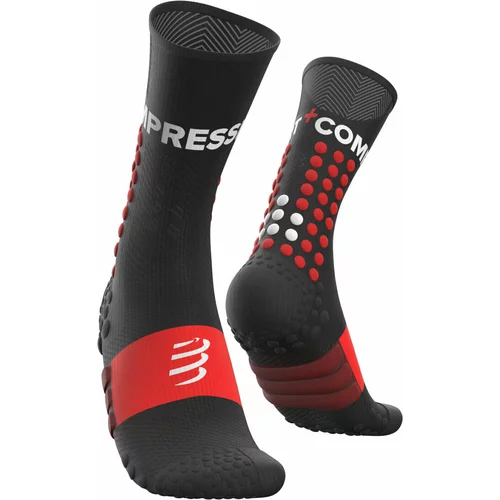 Compressport Ultra Trail Black T4 Čarape za trčanje