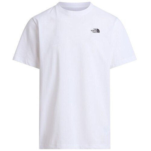 The North Face Majice s kratkimi rokavi NF0A8CZ2FN41 Bela Slike