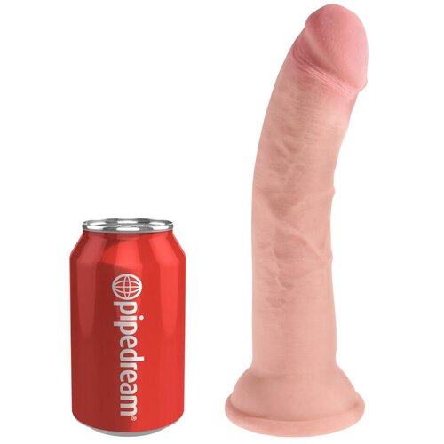 Pipedream King Cock 8&amp;quot; Triple Density Dildo Boja kože Slike