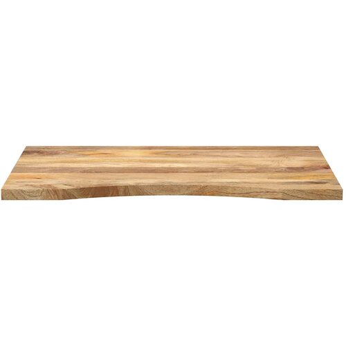  Ploča za radni stol zaobljena 100 x 60 x 2,5 cm od drva manga Slike