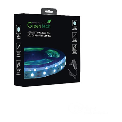  TRAKA 5M+ADAPTER 4,8W LSK-622 GREEN TECH Cijene