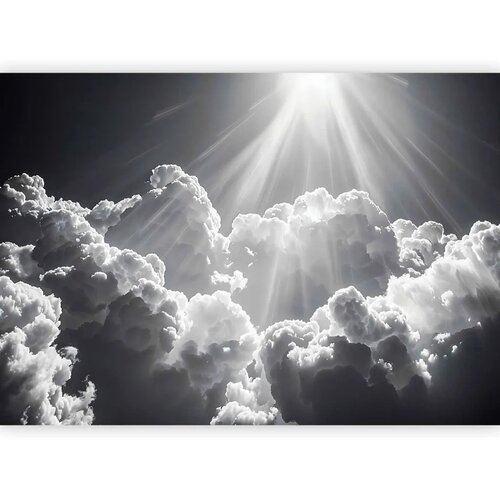  Foto tapeta - Hope in the Clouds: Inspiring Rays of the Sun &amp;ndash; Awaken Emotions 450x315 Slike
