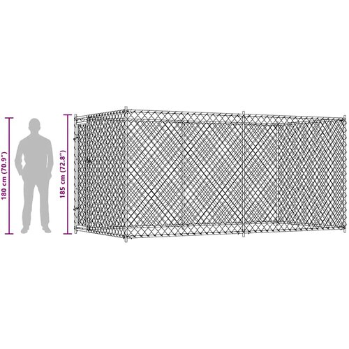  kavez za pse 382 x 192 x 185 cm Slike