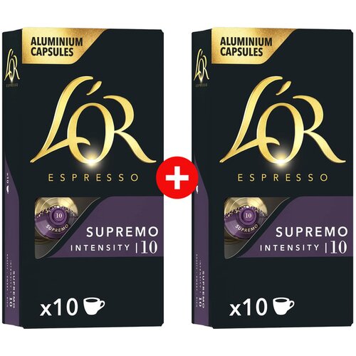 Lor L&amp;#039;OR Kapsule za kafu Supremo 10 1+1 Slike
