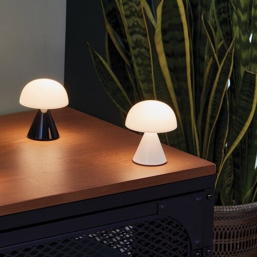 Lexon mina mini led stona lampa light blue Slike