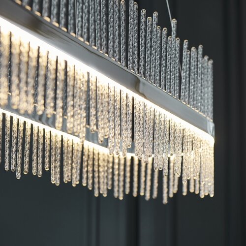  Endon 107109 - LED luster na sajli LED/47W/230V 3000K sjajni hrom Slike