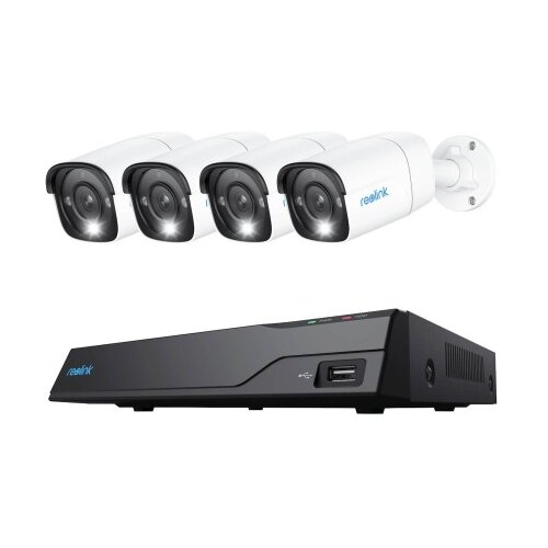 Reolink NVR snemalnik NVS8-12MB4 4K, 12MP, 8 kanalni NVR, 2TB HDD, 4x kamera POE Cene