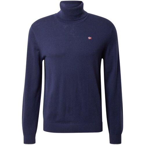 Napapijri Pulover 'DAMAVAND' marine / siva / rdeča / bela Cene