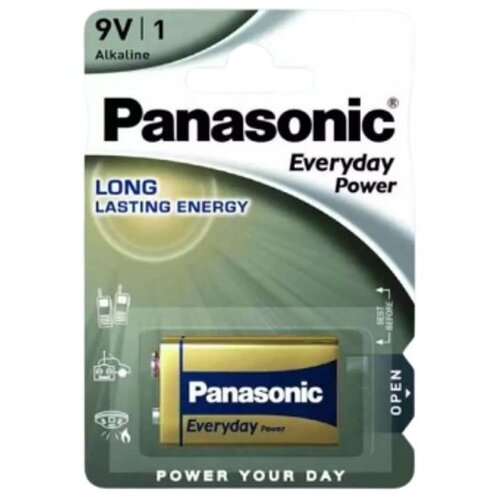 Panasonic baterije 9V 6LF22EPS/1BP Alkalne 1 kom, Cene