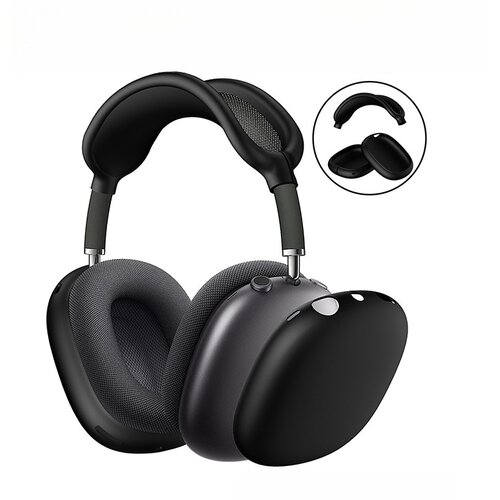INF Ušesne blazinice, zaščitna školjka in blazina za naglavni trak za slušalke Airpods Max Black, (21246201) Cene