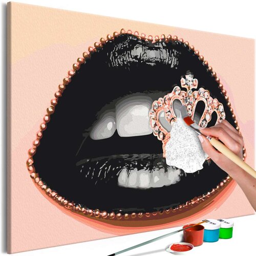  Slika za samostalno slikanje - Black Queen 60x40 Slike