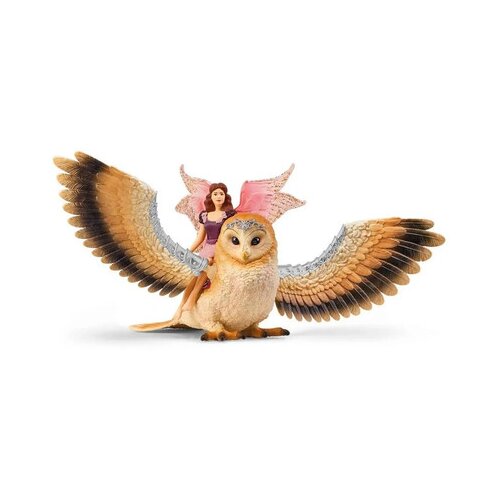 Schleich bayala 70789 Elfe auf Glitzer-Eule V2 Slike
