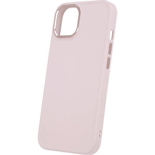 Satin silikonski ovitek za iPhone 16 Plus - roza Cene