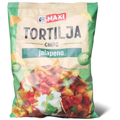 Maxi Tortilja chips jalapeno 200g Cene
