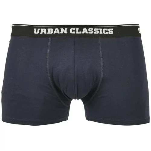 Urban Classics Organic Boxer Shorts 3-Pack White/navy/black
