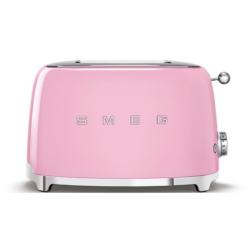 Smeg TSF01PKEU 2-Schlitz-Toaster Kompakt 50's Retro Style, Cadillac Pink Cene