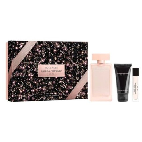Narciso Rodriguez For Her Musc Nude ( EDP 100 ml + BL 50 ml + EDP 10 ml ) Cene