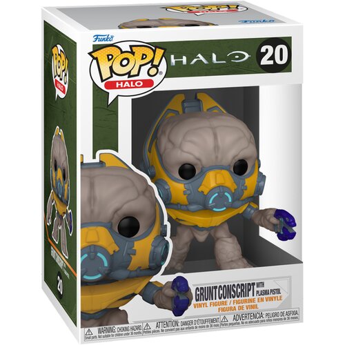 Funko Pop Games Halo Infinite Grunt with Weapon Cene