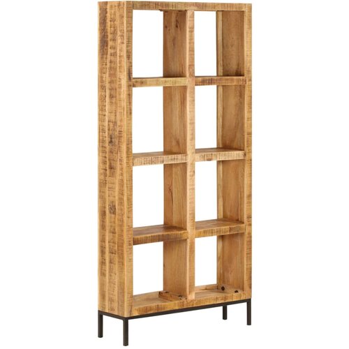 VidaXL knjižna polica 80x25x175 cm trden mangov les Slike