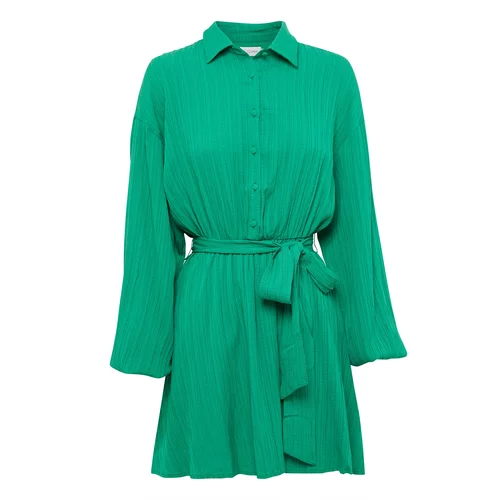 Tussah Košulja haljina 'TANA' zelena