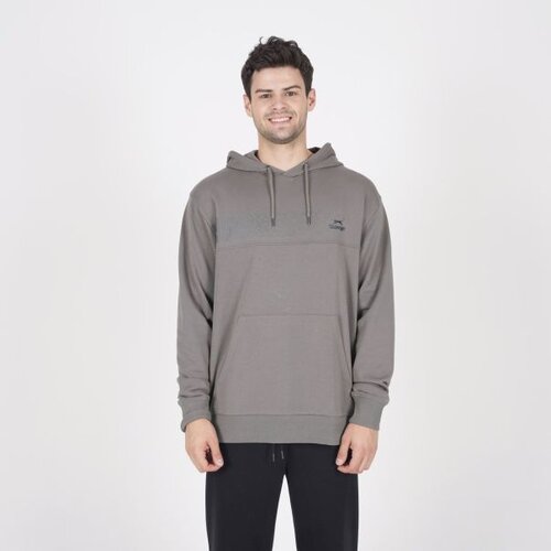 Slazenger Mu&scaron;ki duks sa kapuljačom Sporty, Sivi Cene
