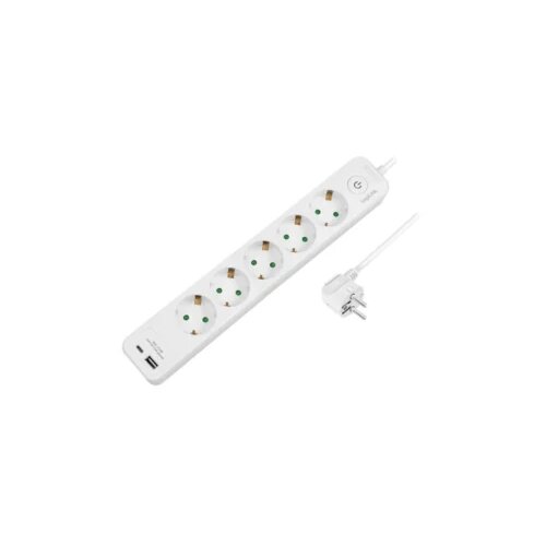 Logilink Produžni kabl sa za&scaron;titom 5 utičnice, 1X USB- A, 1X USB- C 1.5m LPS280U Cijene