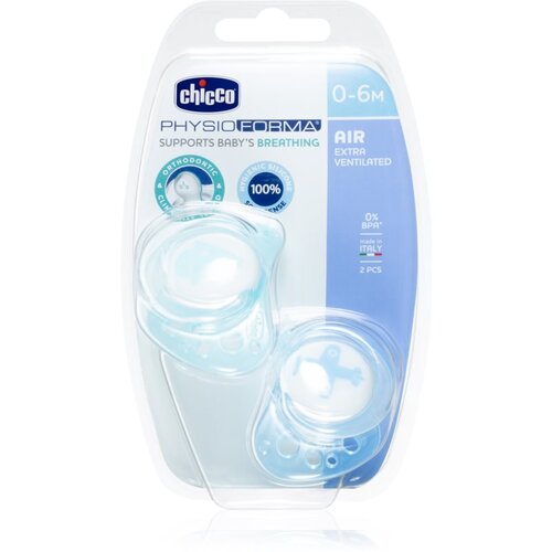 Chicco Physio Air Silicone Boy duda 0-6 m 2 kom Slike