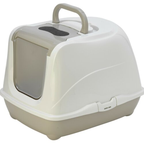 Moderna Flip Cat 57 Zatvoreni toalet, Jumbo, Sivi Cene