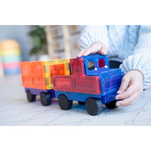 Learn &amp;amp; Grow Toys Magnetne pločice automobil, 28 kom Slike