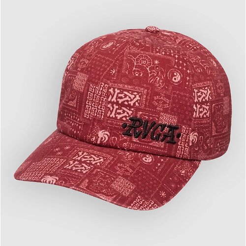 Rvca Dalas Patchwork Kapa s &scaron;iltom brick red Cene