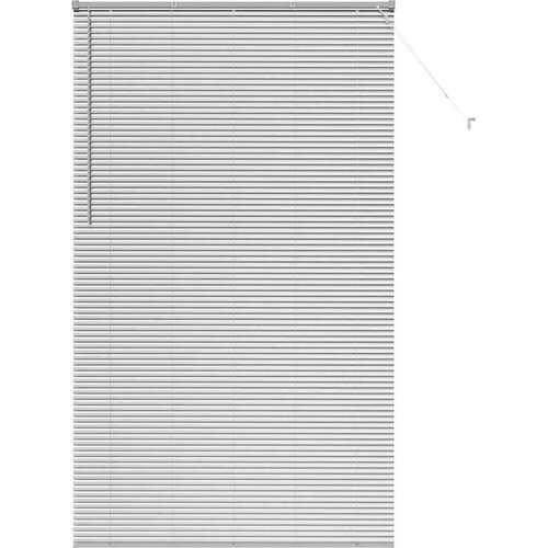 VidaXL Zavjesa za prozor sa zavjesama Ostalo Srebrna 135 x 220 cm Aluminij Slike