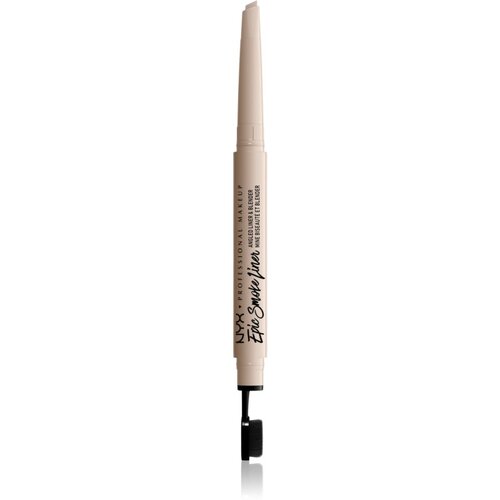 NYX Professional Makeup Epic Smoke Liner dolgoobstojni svinčnik za oči odtenek 01 White Smoke 0,17 g Slike