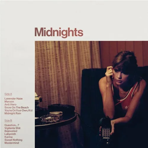 Taylor Swift Midnights (Blood Moon Vinyl) (LP)
