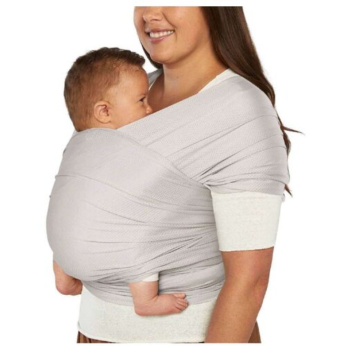 Ergobaby Aura marama Sustainable Mesh, Soft Grey Cene