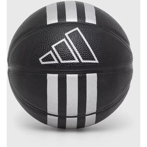 Adidas Lopta 3-Stripes Rubber Mini boja: crna
