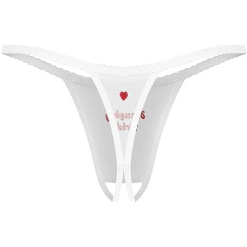 Obsessive Weddya Bride - otvoreni tanga (bijele) Slike